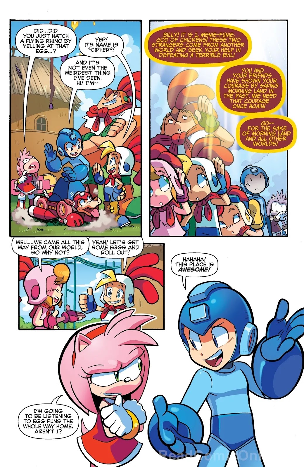 Sonic Mega Man Worlds Unite Vol 3 Part 2 - Page 9