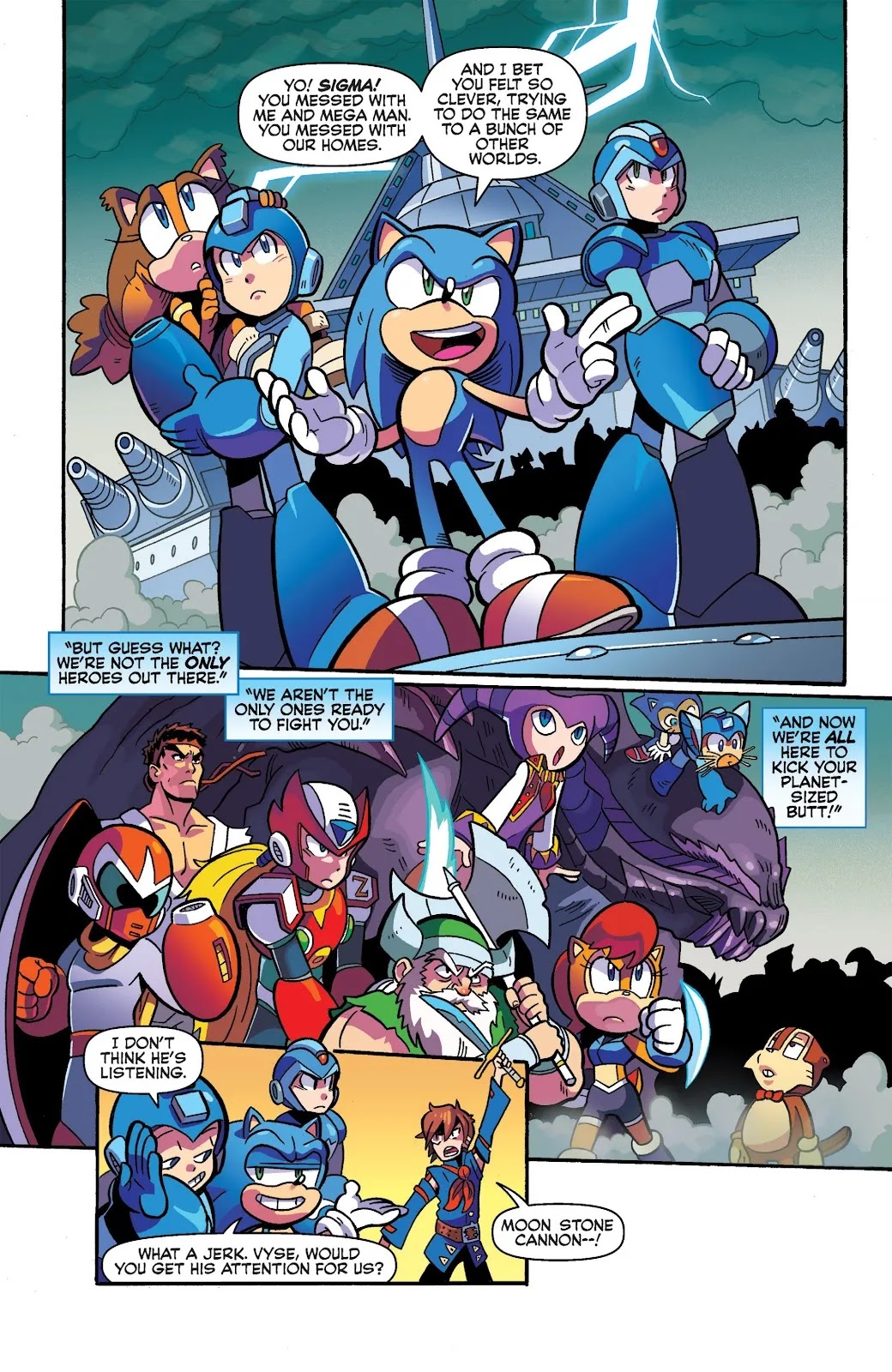 Sonic Mega Man Worlds Unite Vol 3 Part 3 - Page 6