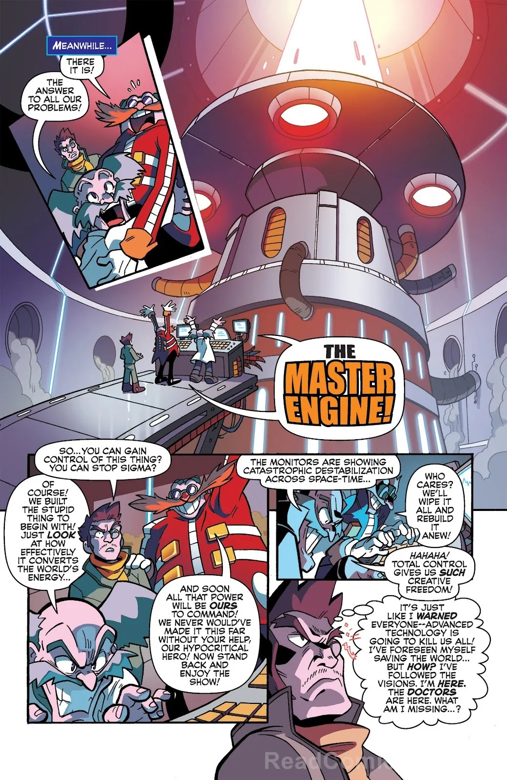 Sonic Mega Man Worlds Unite Vol 3 Part 4 - Page 8