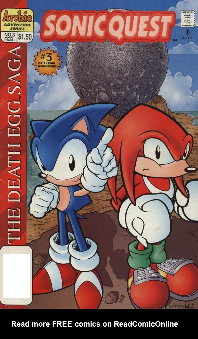 Sonic Quest - The Death Egg Saga Issue #3 - Page 1