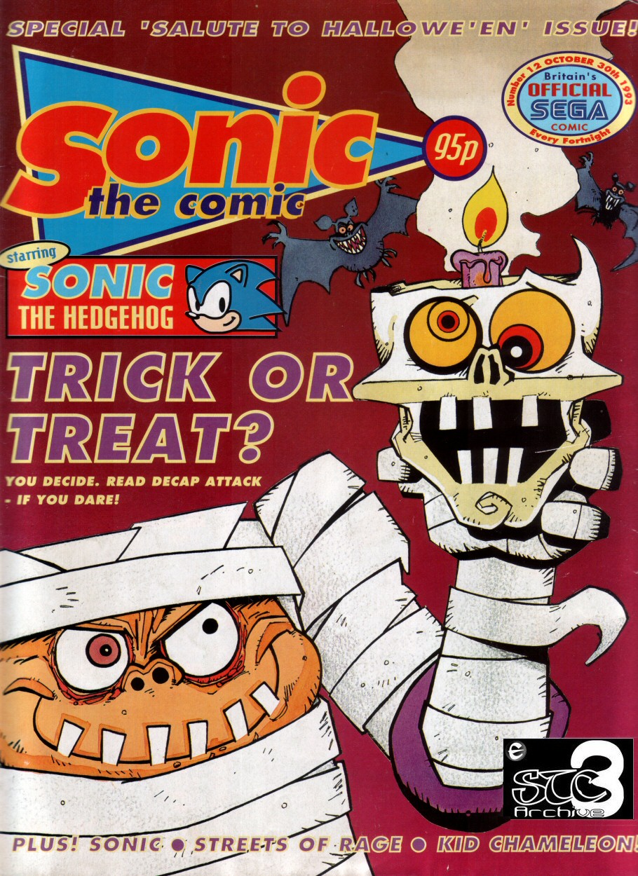 Sonic the Comic Issue #12 - Page 1