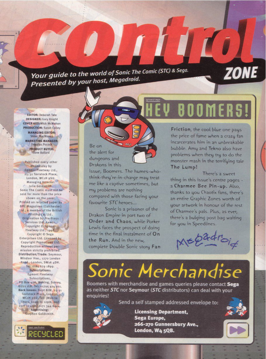 Sonic the Comic Issue #124 - Page 2