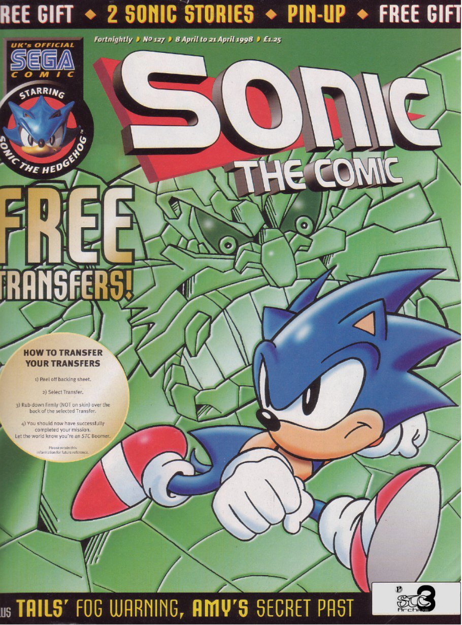 Sonic the Comic Issue #127 - Page 1