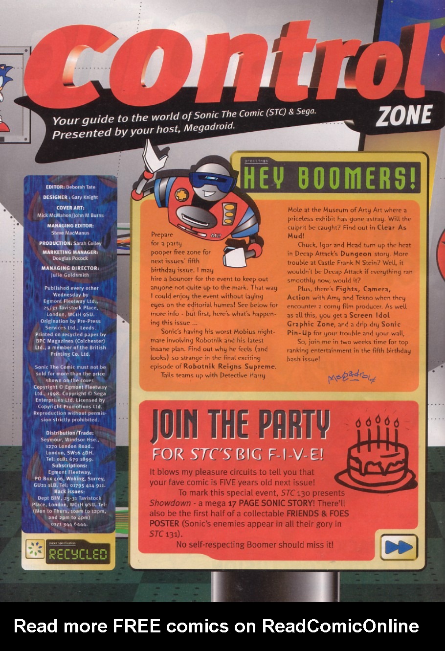 Sonic the Comic Issue #129 - Page 2