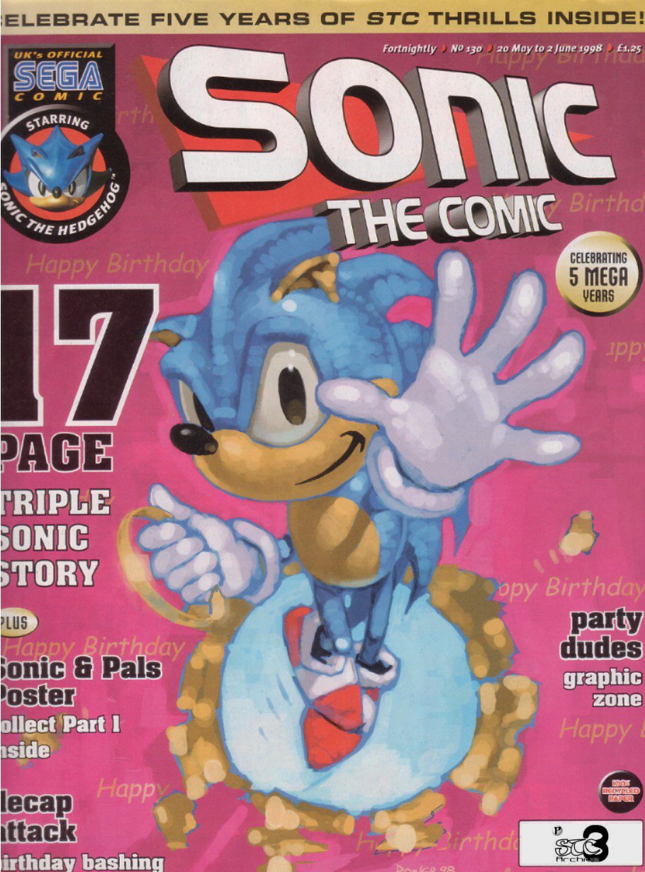 Sonic the Comic Issue #130 - Page 1
