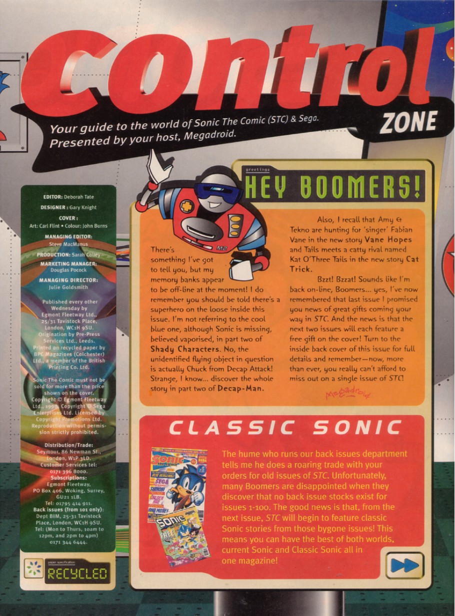 Sonic the Comic Issue #132 - Page 2
