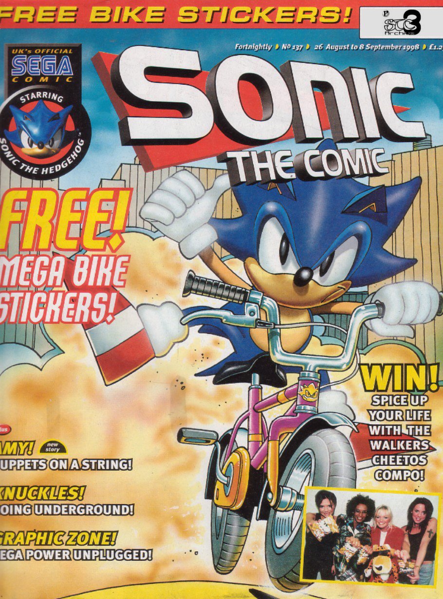 Sonic the Comic Issue #137 - Page 1