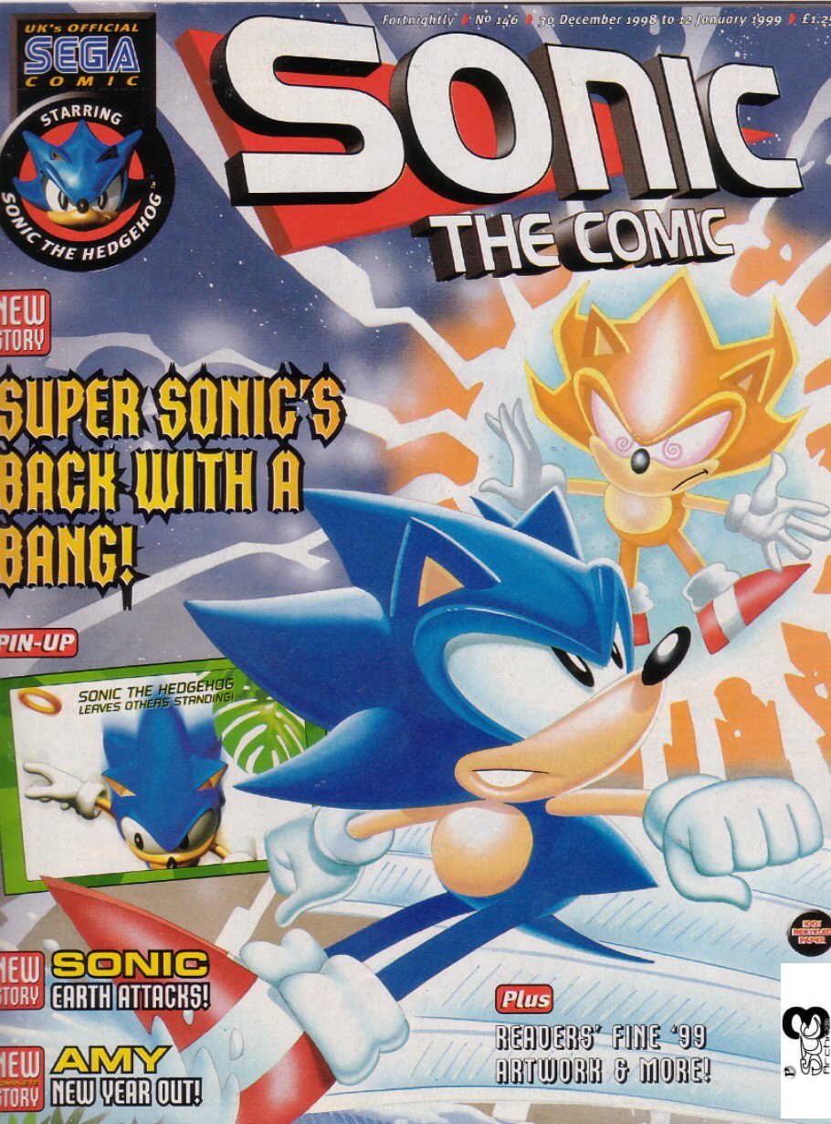 Sonic the Comic Issue #146 - Page 1
