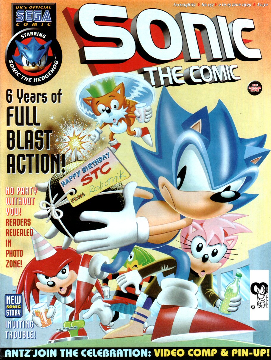 Sonic the Comic Issue #157 - Page 1