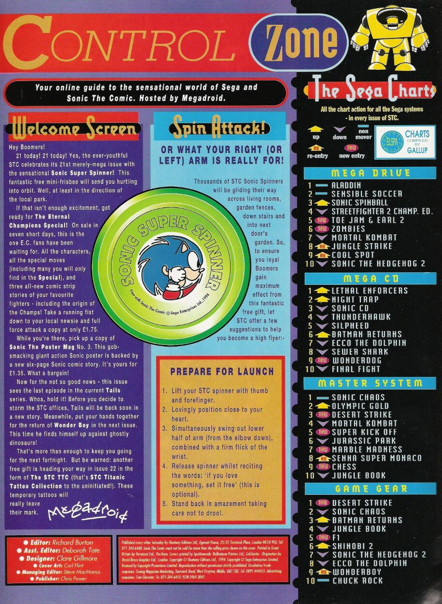 Sonic the Comic Issue #21 - Page 2