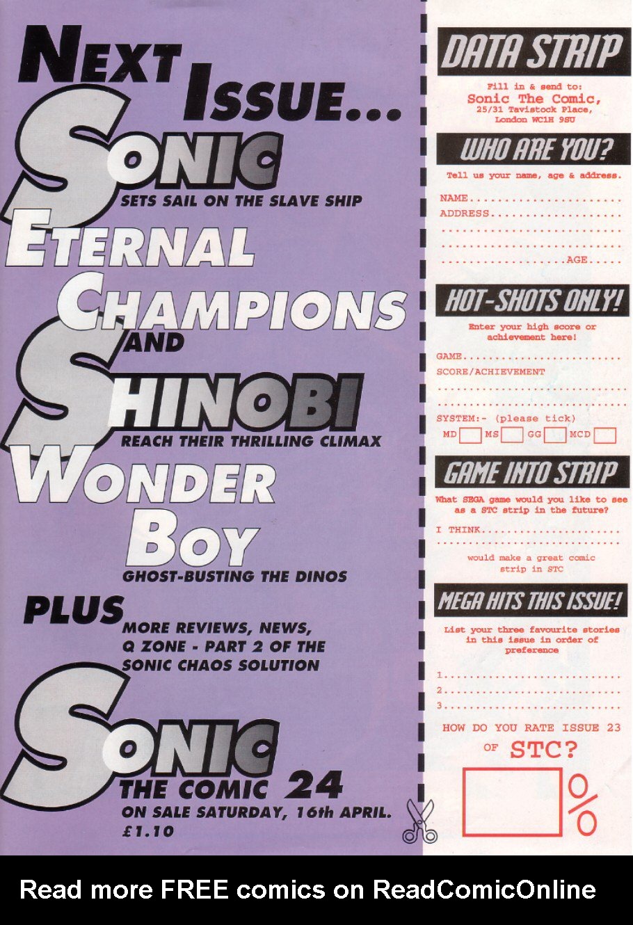 Sonic the Comic Issue #23 - Page 32