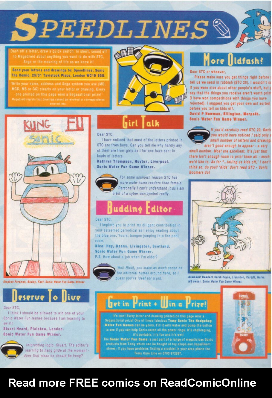 Sonic the Comic Issue #25 - Page 31