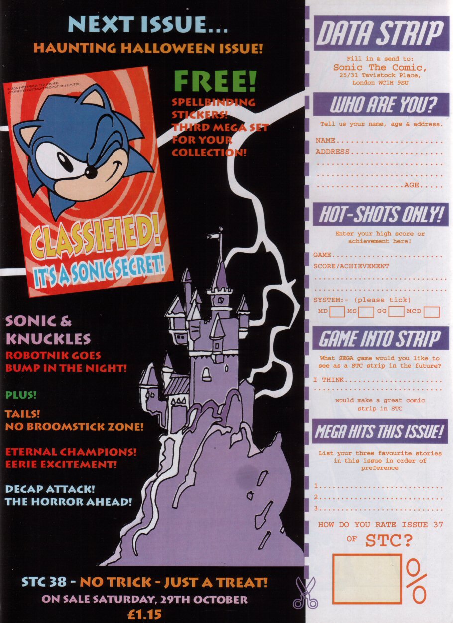 Sonic the Comic Issue #37 - Page 31