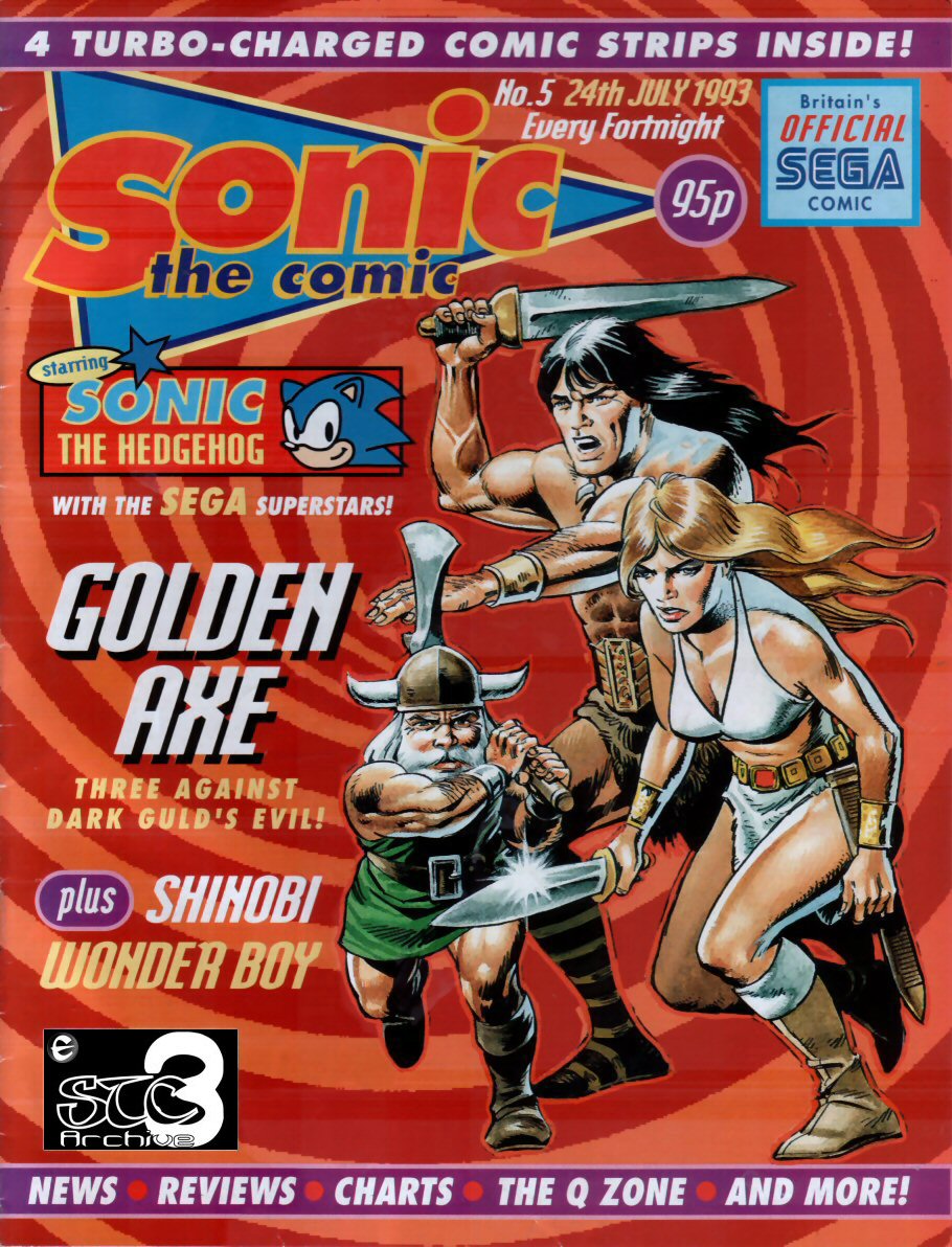 Sonic the Comic Issue #5 - Page 1