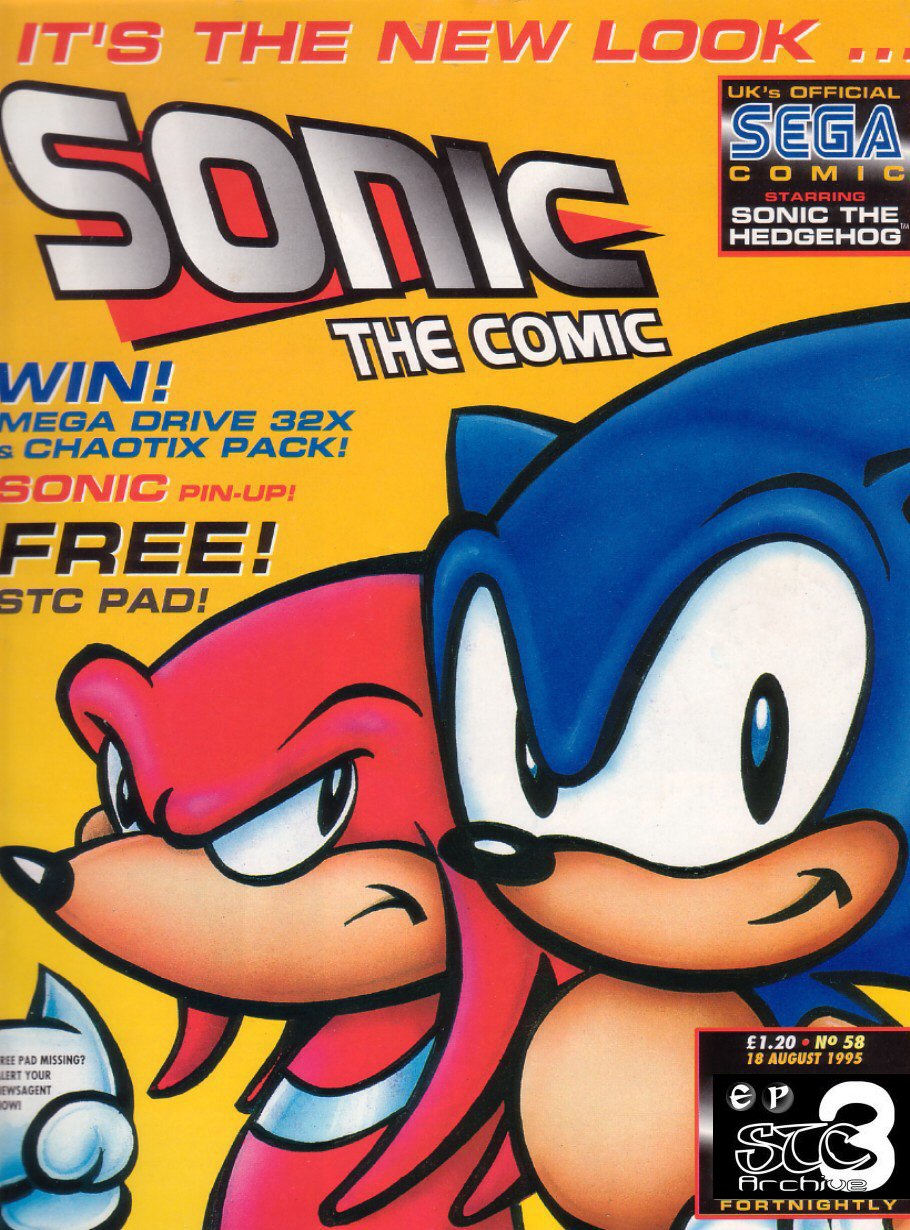 Sonic the Comic Issue #58 - Page 1