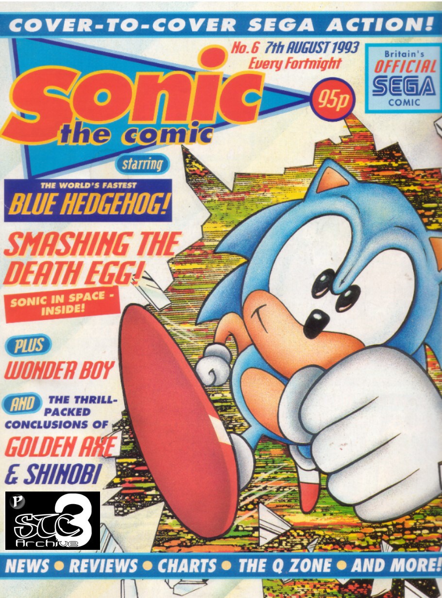 Sonic the Comic Issue #6 - Page 1