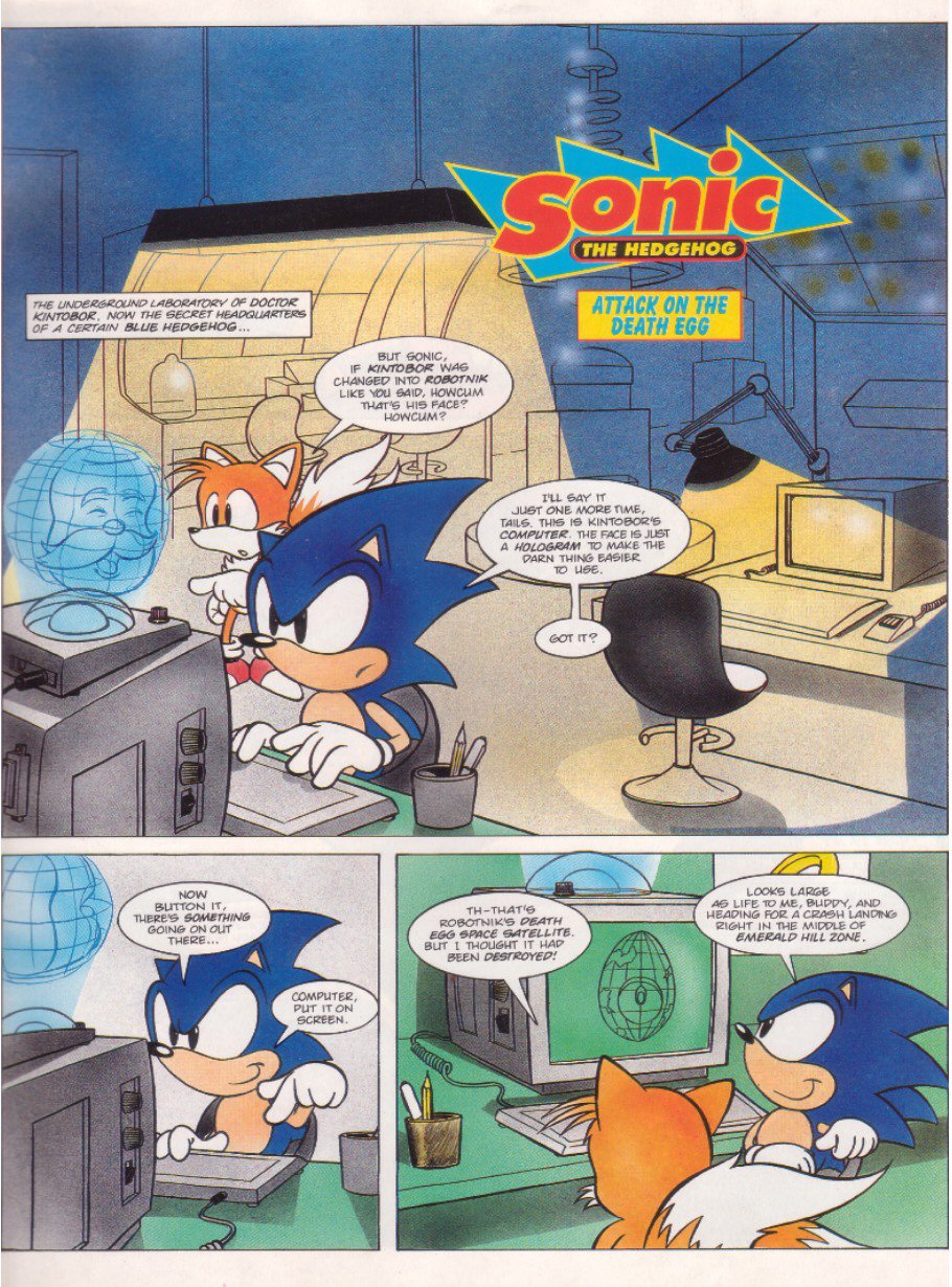 Sonic the Comic Issue #6 - Page 3