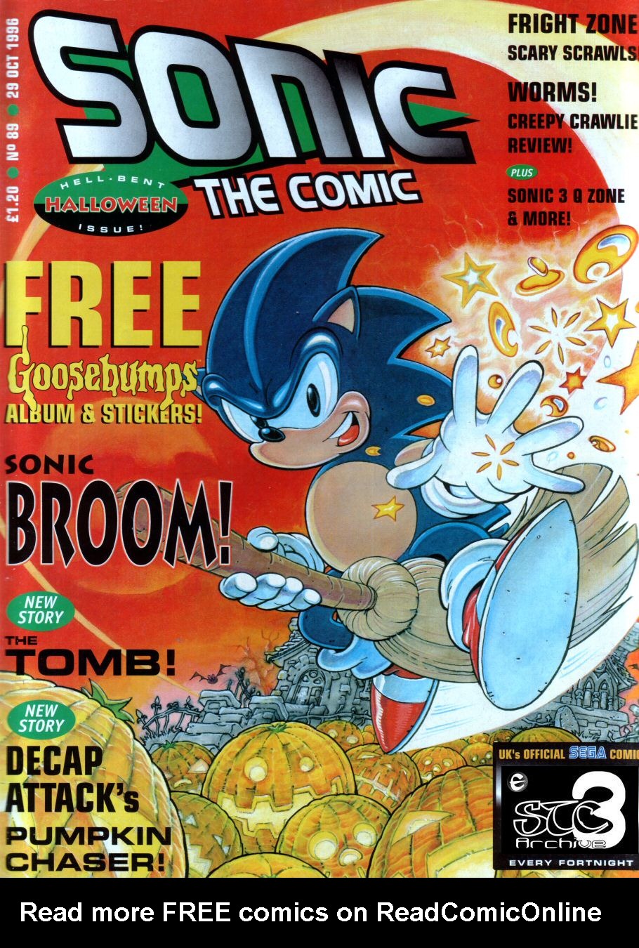 Sonic the Comic Issue #89 - Page 1