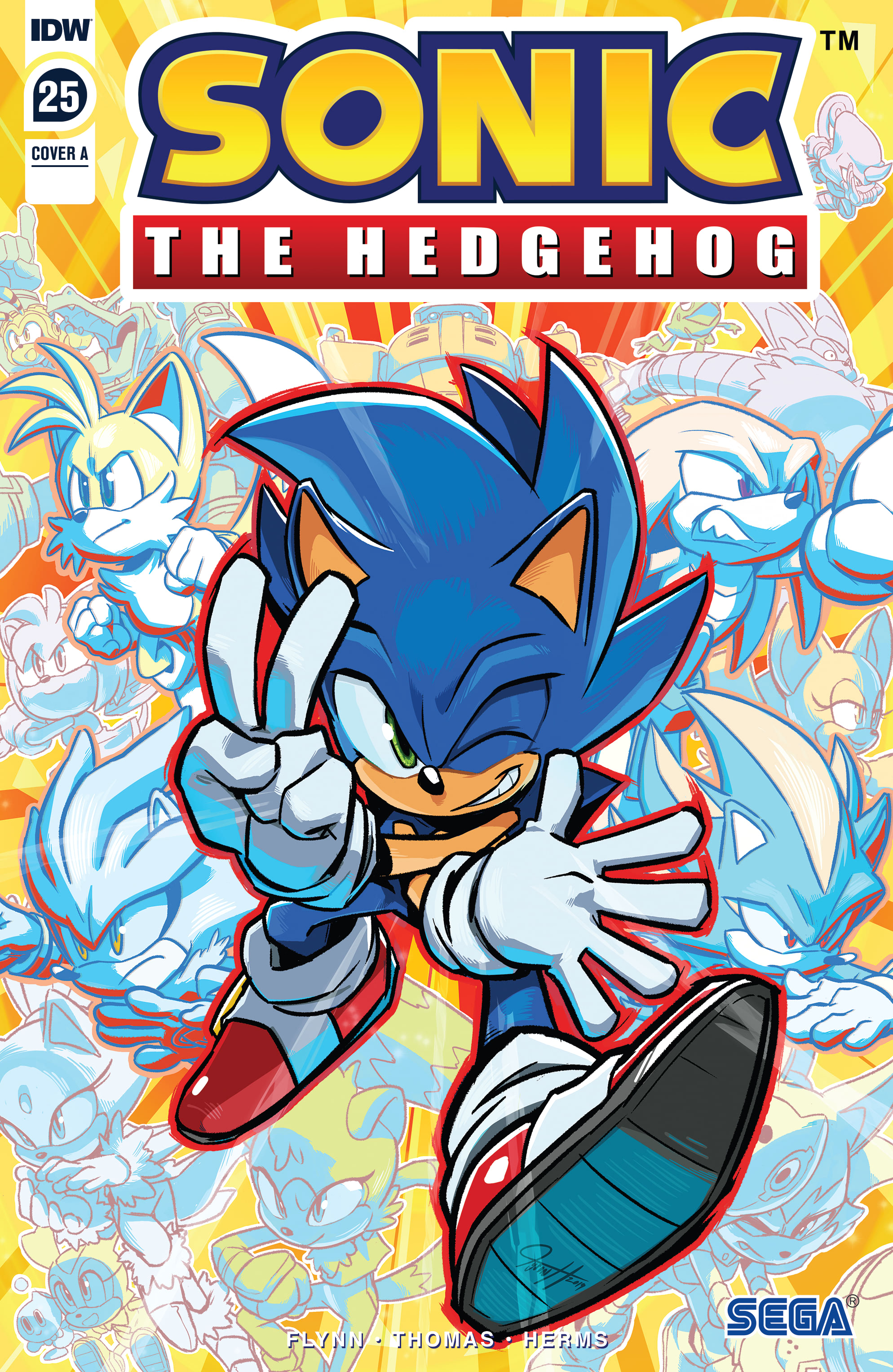 Sonic the Hedgehog (2018) Issue #25 - Page 1