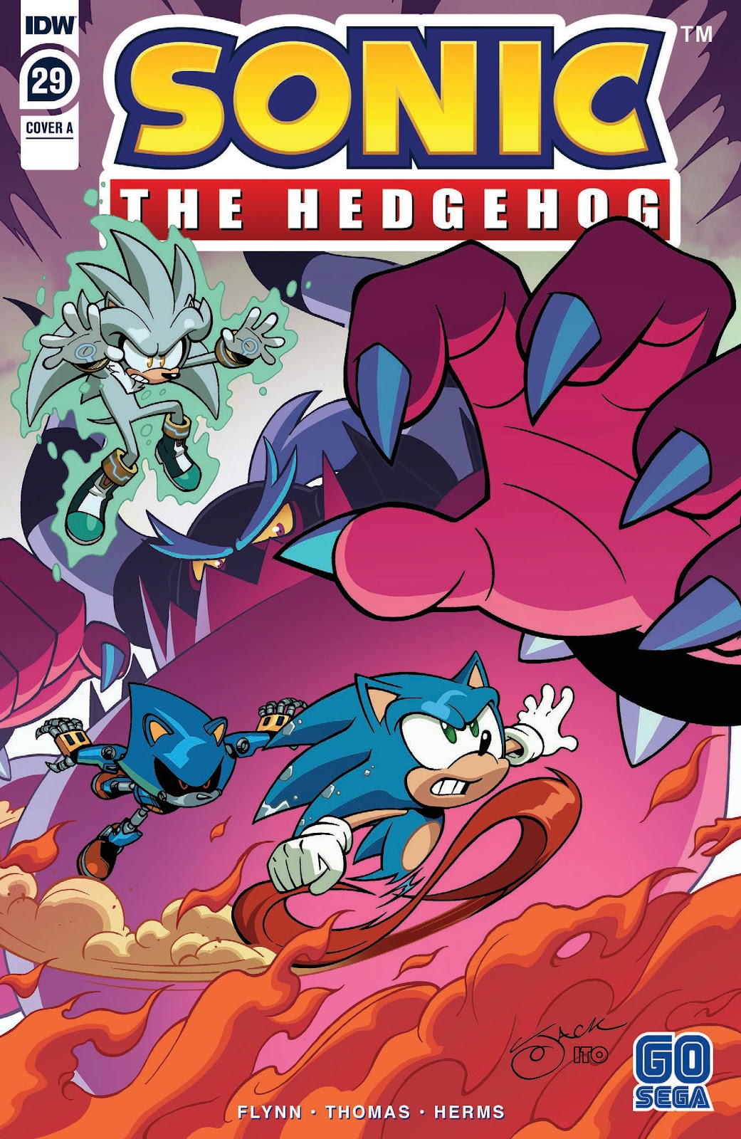 Sonic the Hedgehog (2018) Issue #29 - Page 1