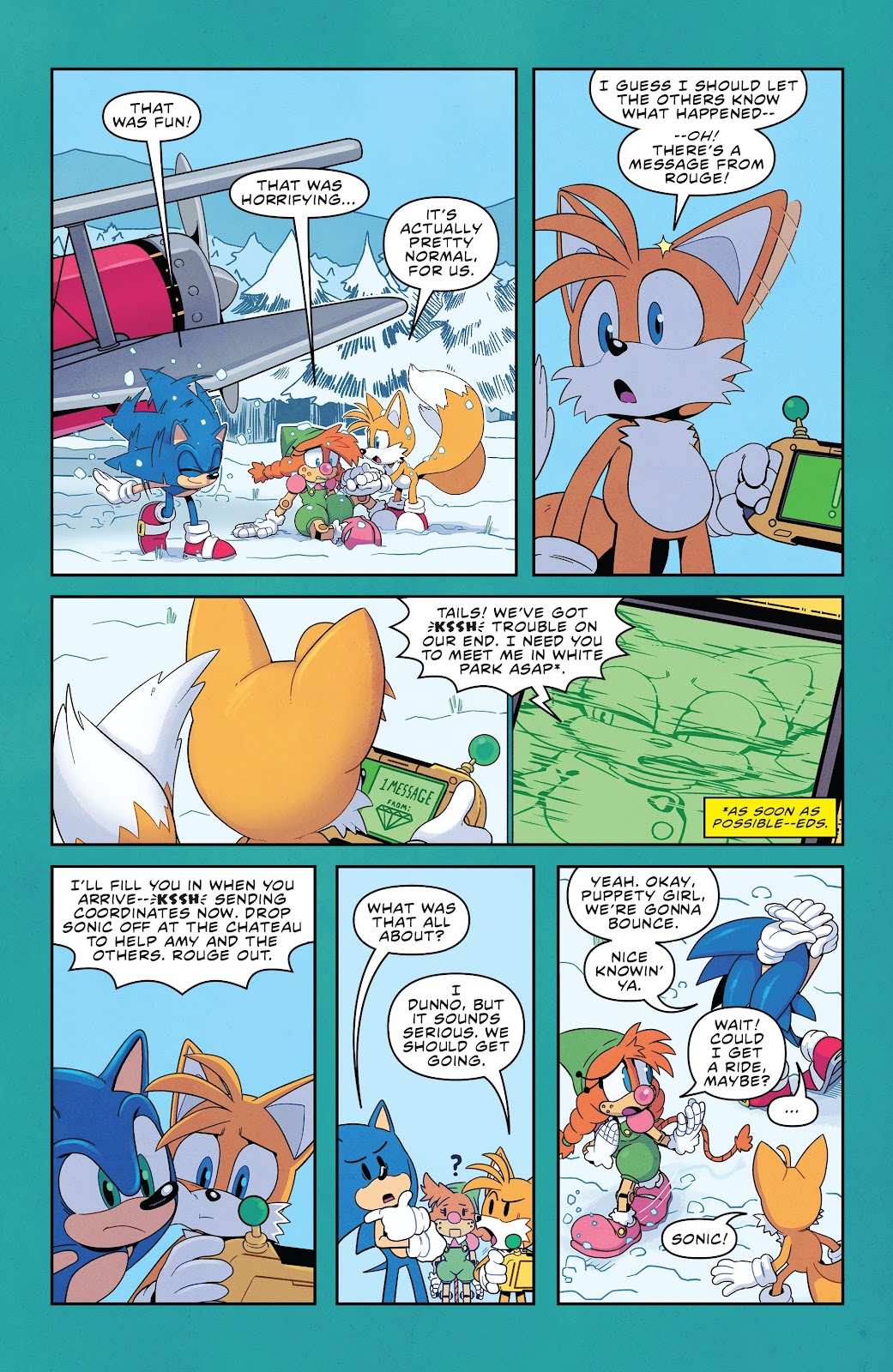 Sonic the Hedgehog (2018) Issue #35 - Page 9