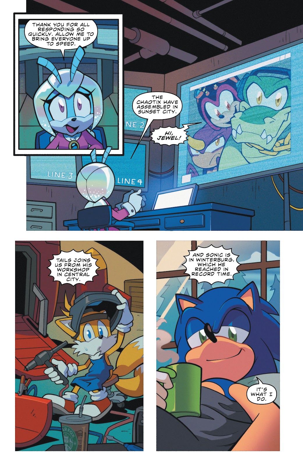Sonic the Hedgehog (2018) Issue #42 - Page 5