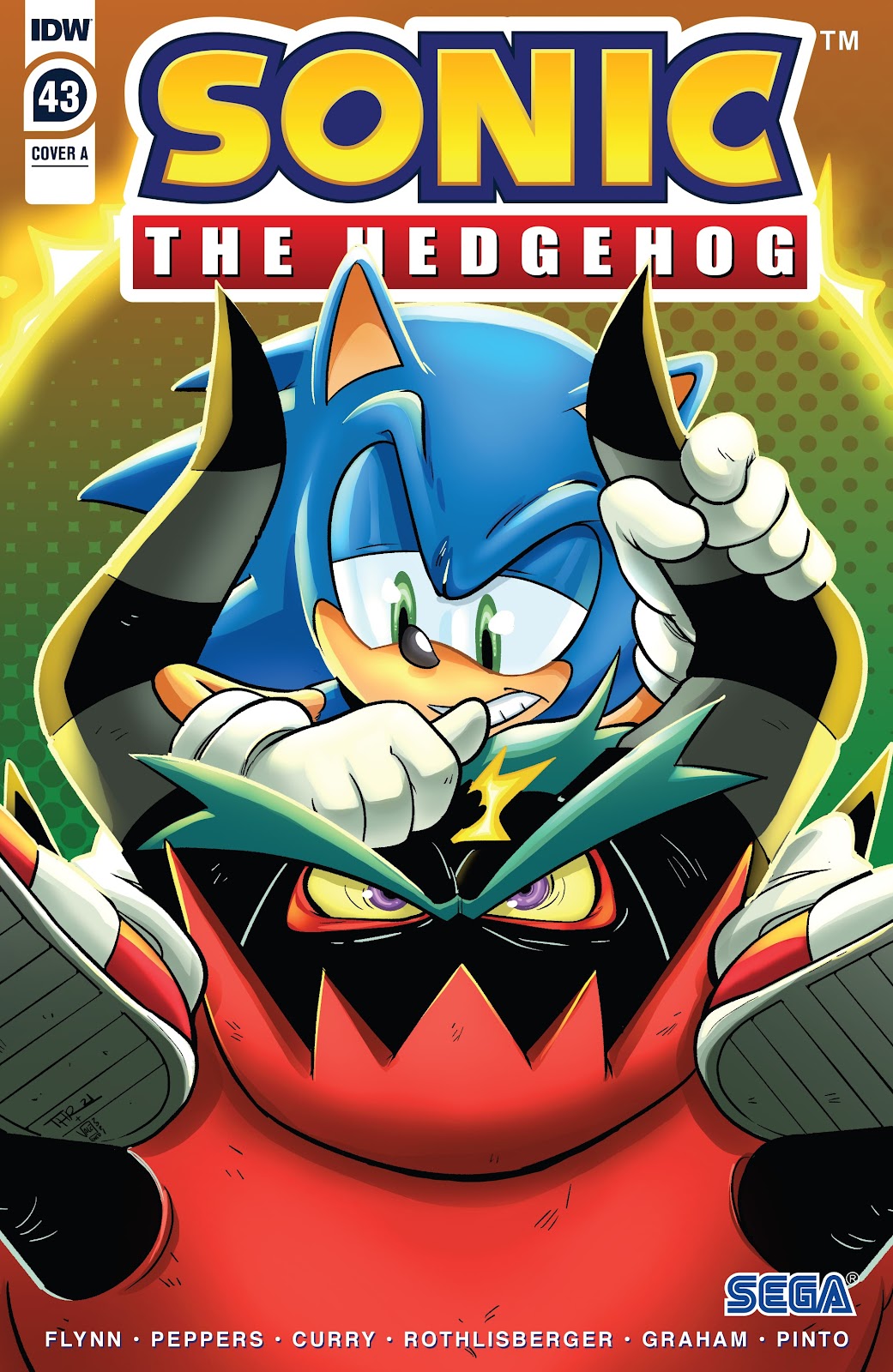 Sonic the Hedgehog (2018) Issue #43 - Page 1