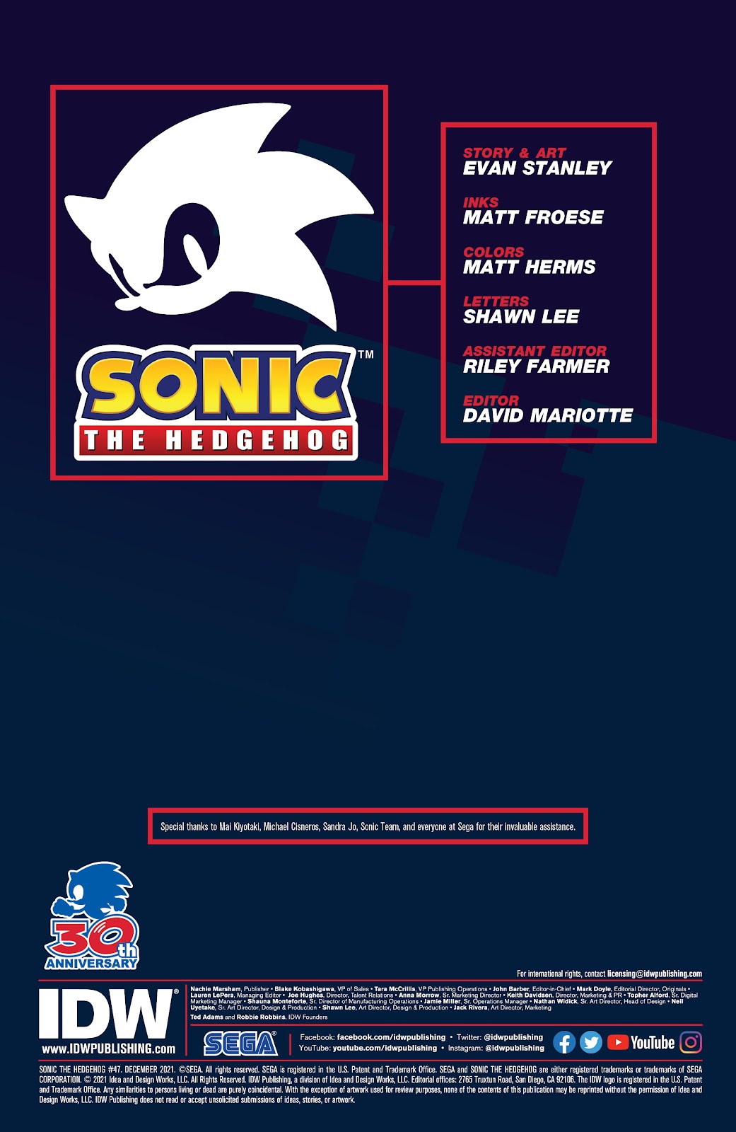Sonic the Hedgehog (2018) Issue #47 - Page 2