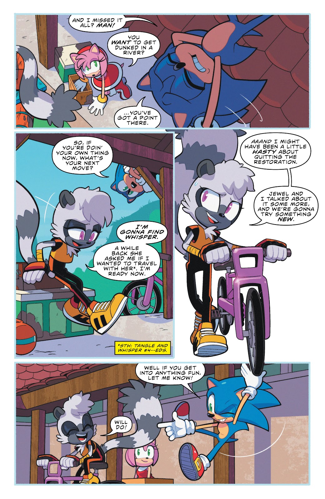 Sonic the Hedgehog (2018) Issue #47 - Page 21