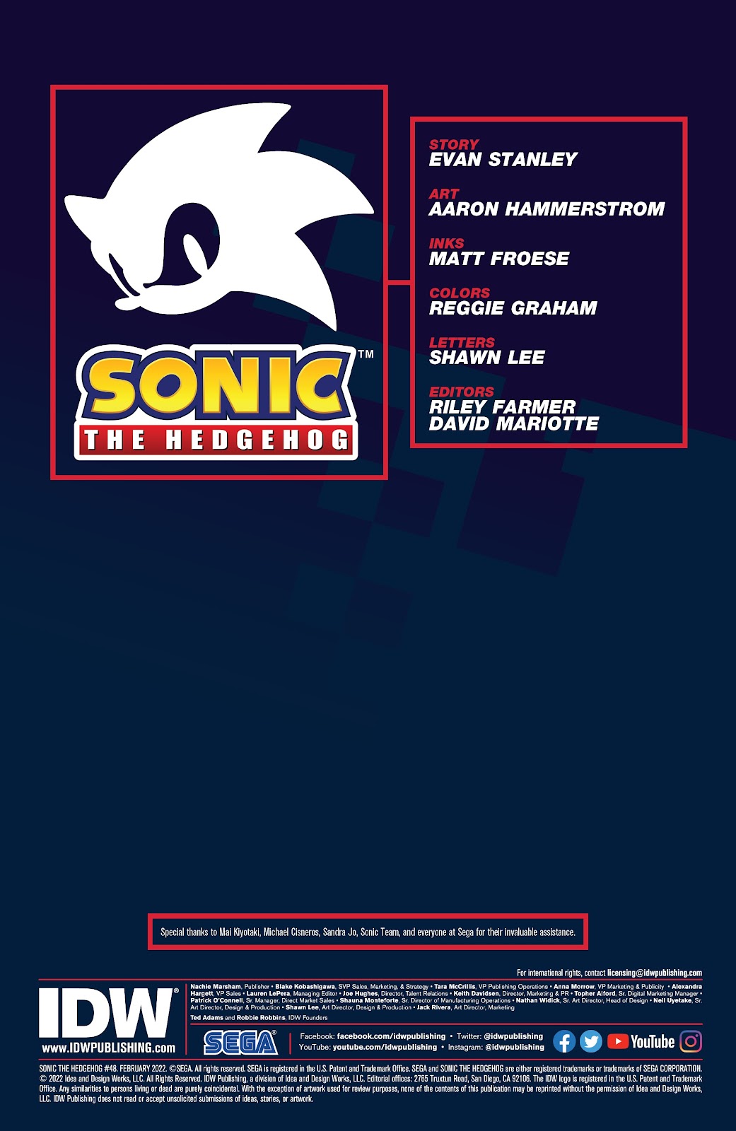 Sonic the Hedgehog (2018) Issue #48 - Page 2