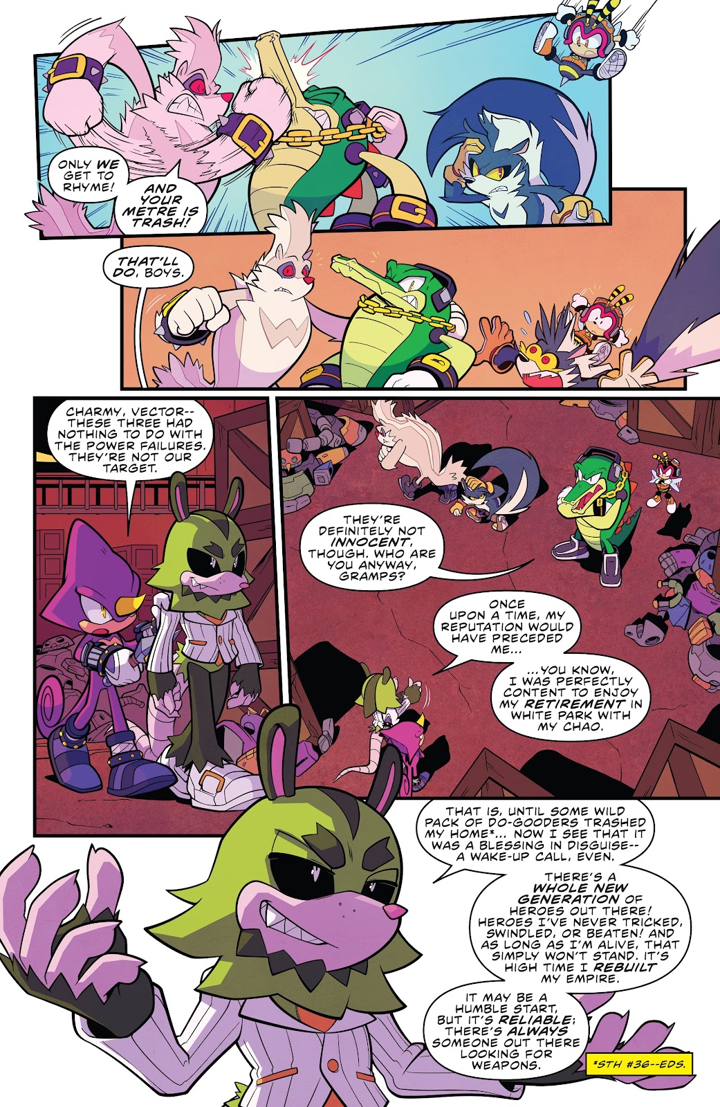 Sonic the Hedgehog (2018) Issue #48 - Page 21