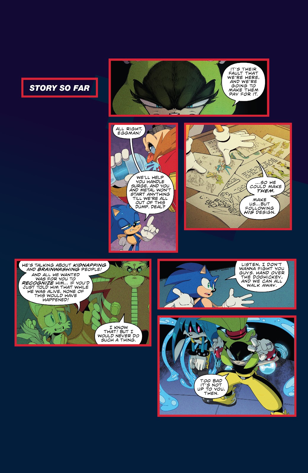 Sonic the Hedgehog (2018) Issue #56 - Page 3
