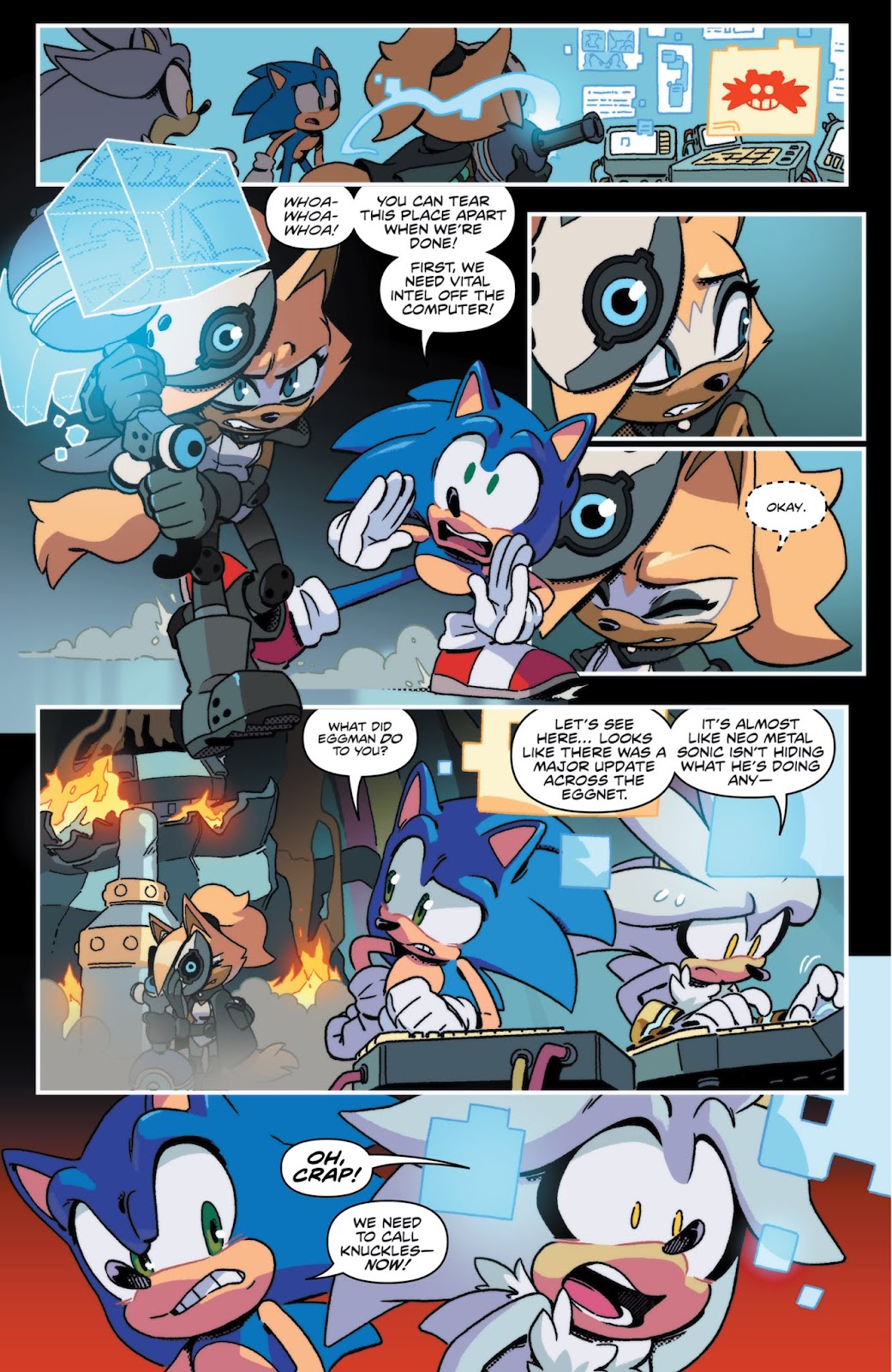 Sonic the Hedgehog (2018) Issue #8 - Page 22