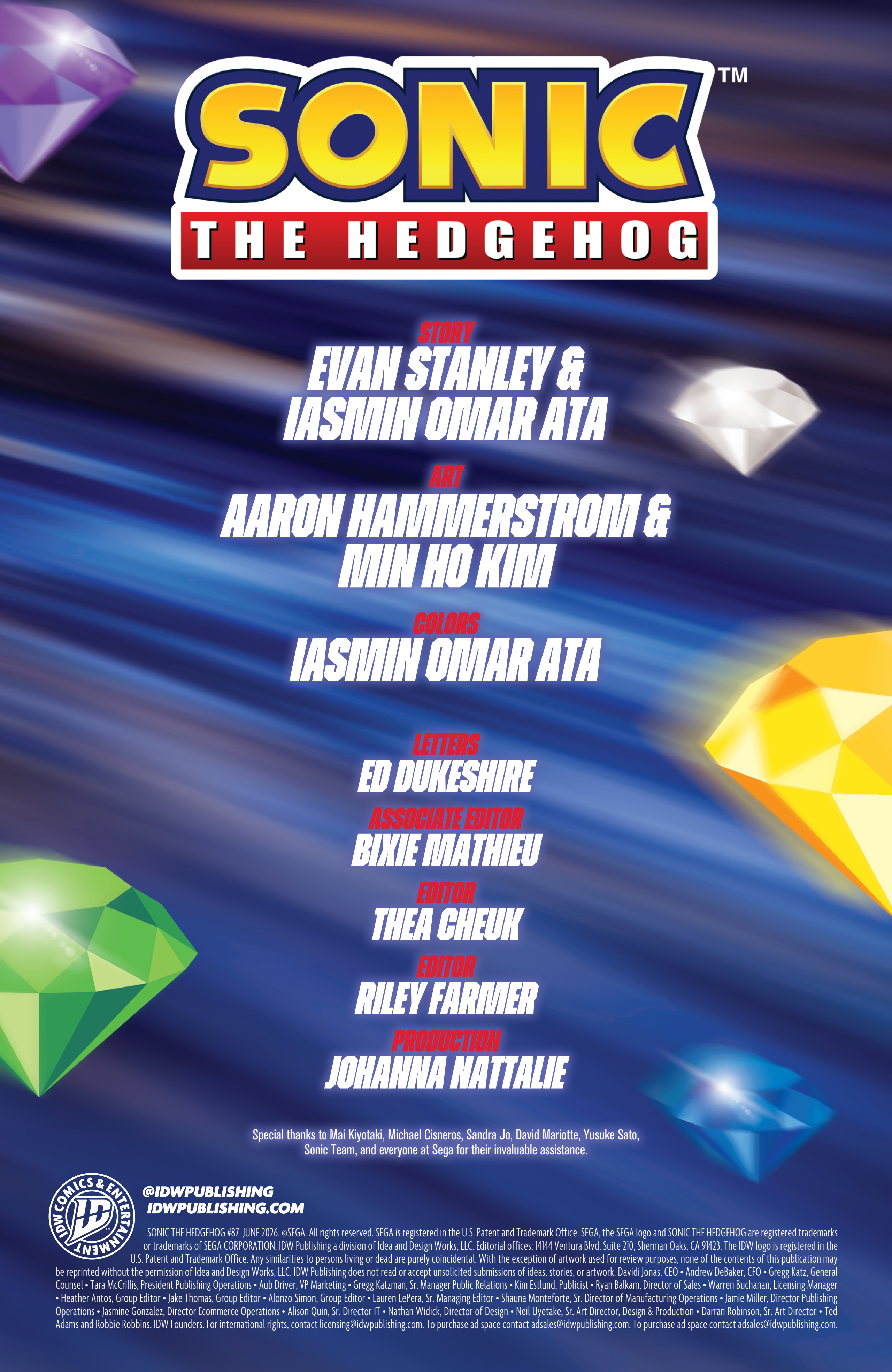 Sonic the Hedgehog (2018) Issue #87 - Page 2