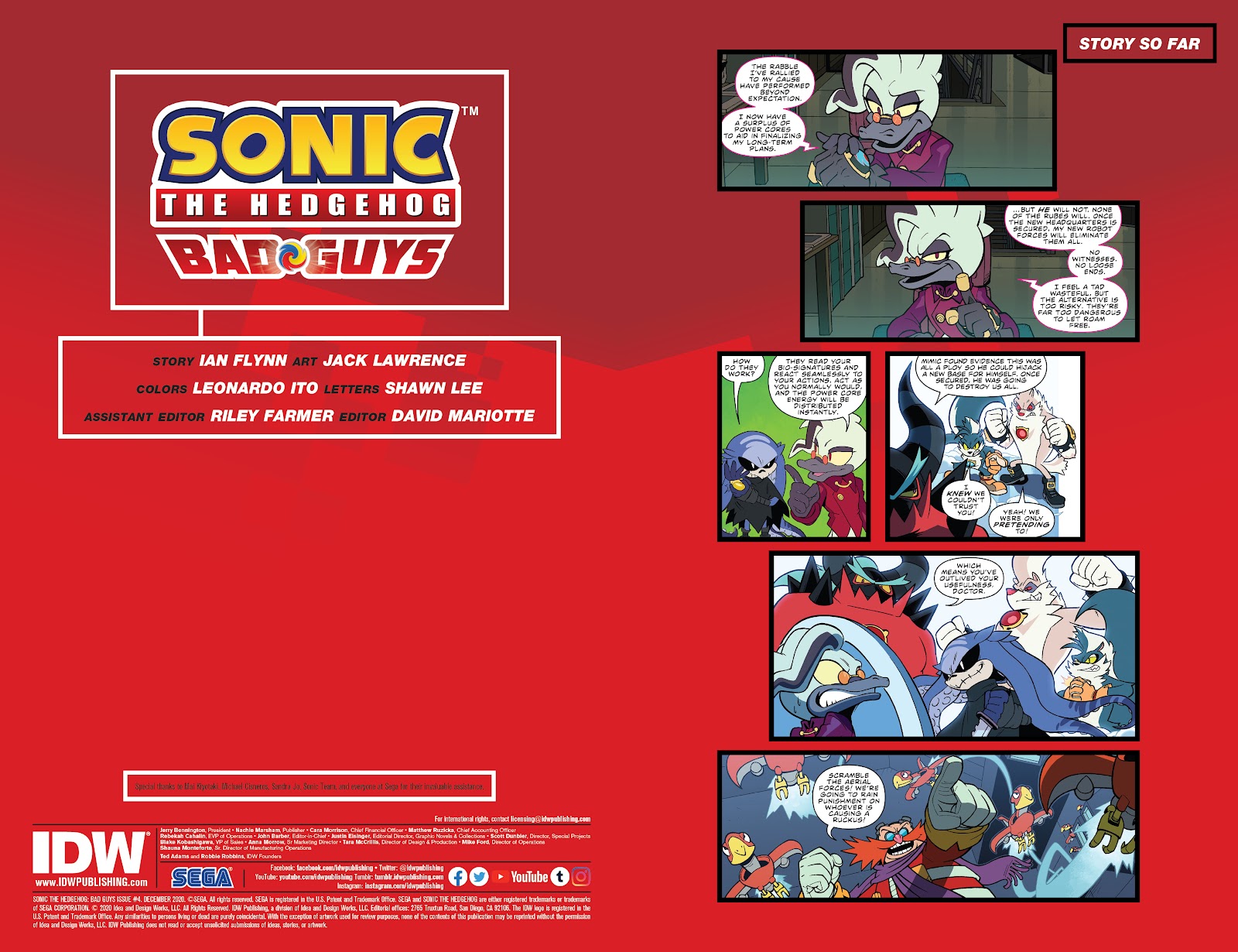 Sonic the Hedgehog: Bad Guys Issue #4 - Page 2
