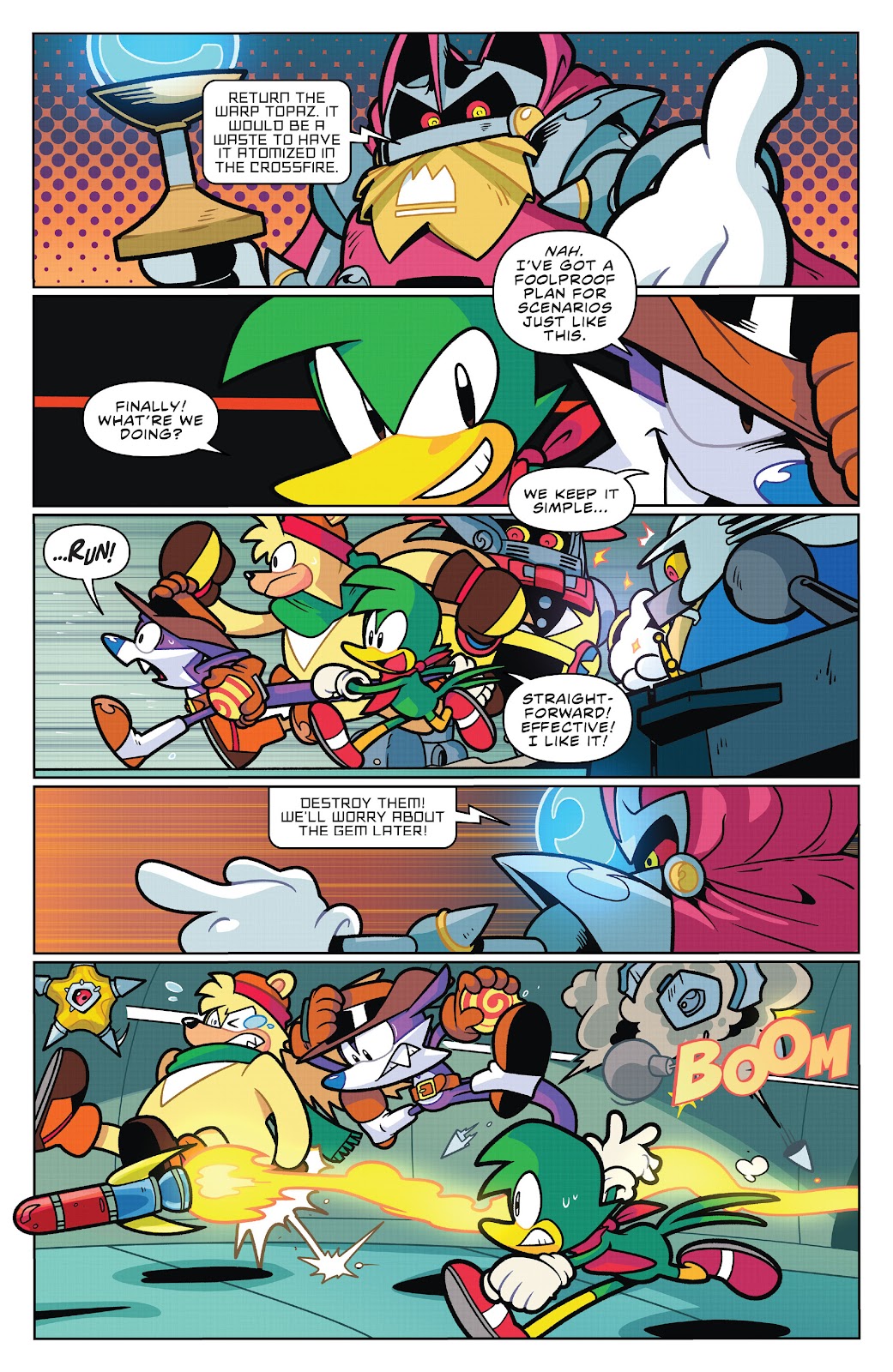 Sonic the Hedgehog: Fang the Hunter Issue #4 - Page 4