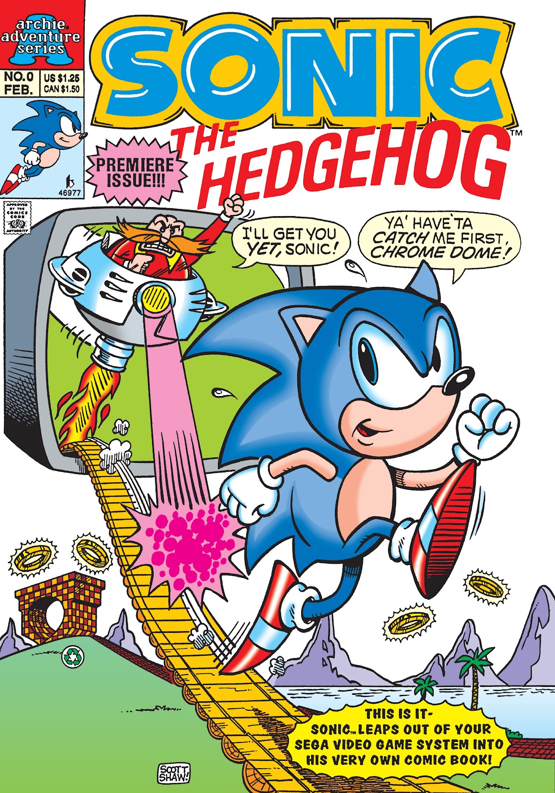 Sonic the Hedgehog (mini) Issue #0 - Page 1