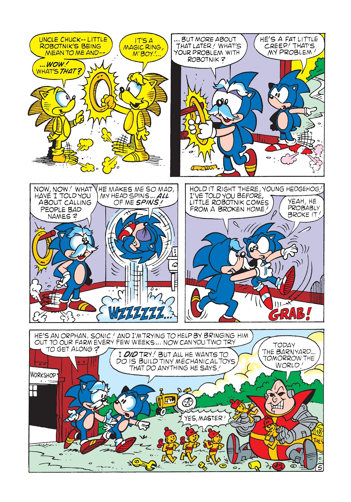 Sonic the Hedgehog (mini) Issue #3 - Page 6