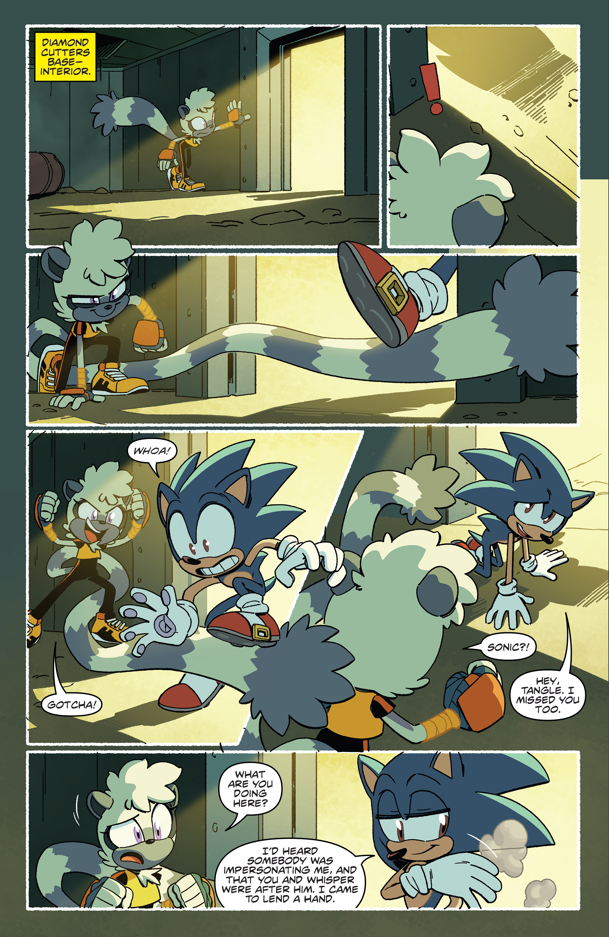 Sonic the Hedgehog: Tangle & Whisper Issue #4 - Page 8