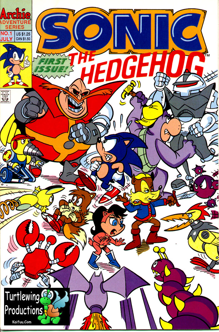 Sonic The Hedgehog (1993) Issue #1 - Page 1