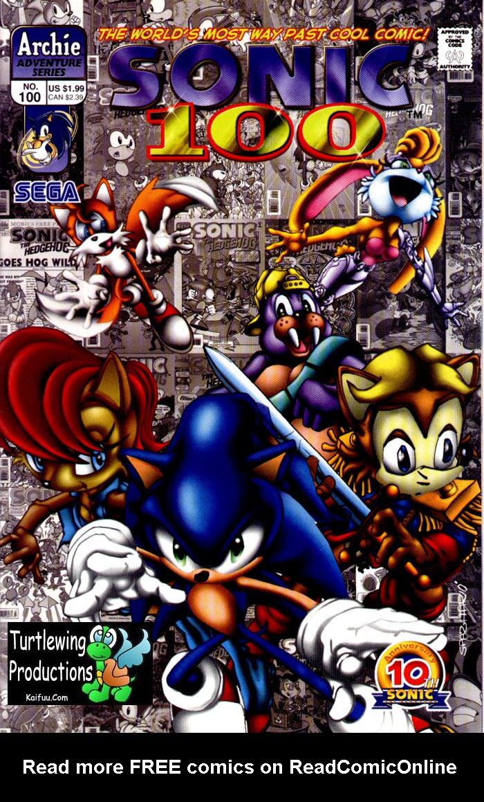 Sonic The Hedgehog (1993) Issue #100 - Page 1