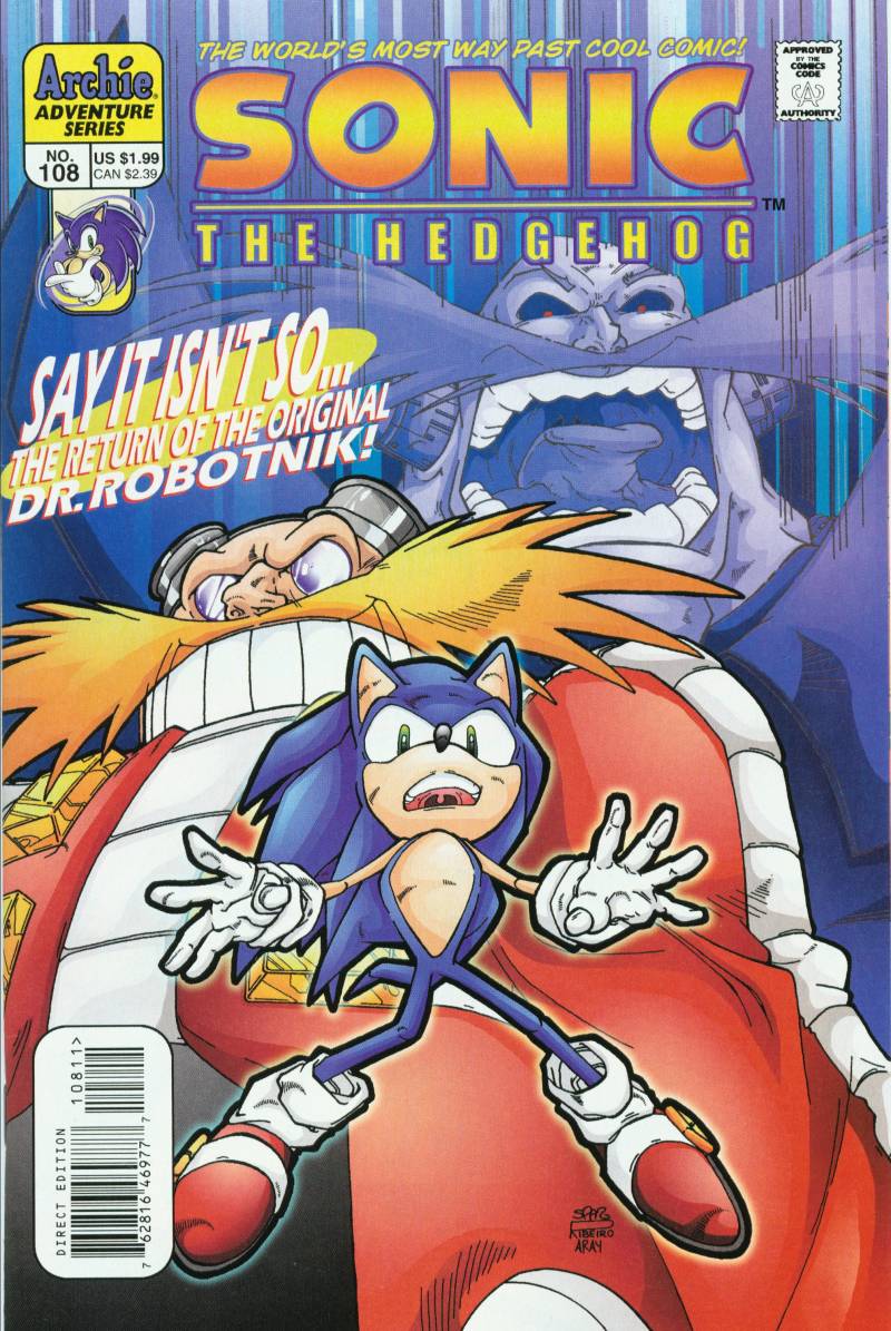 Sonic The Hedgehog (1993) Issue #108 - Page 1