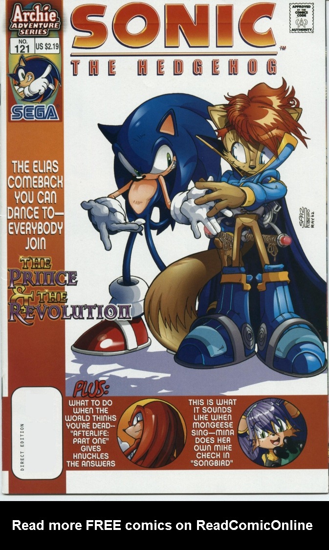 Sonic The Hedgehog (1993) Issue #121 - Page 1