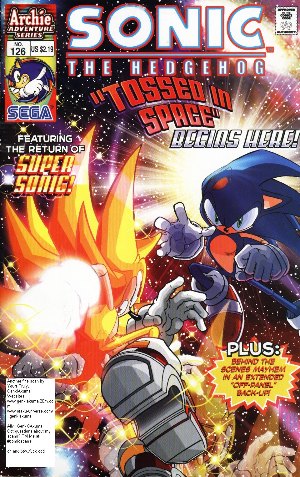 Sonic The Hedgehog (1993) Issue #126 - Page 1