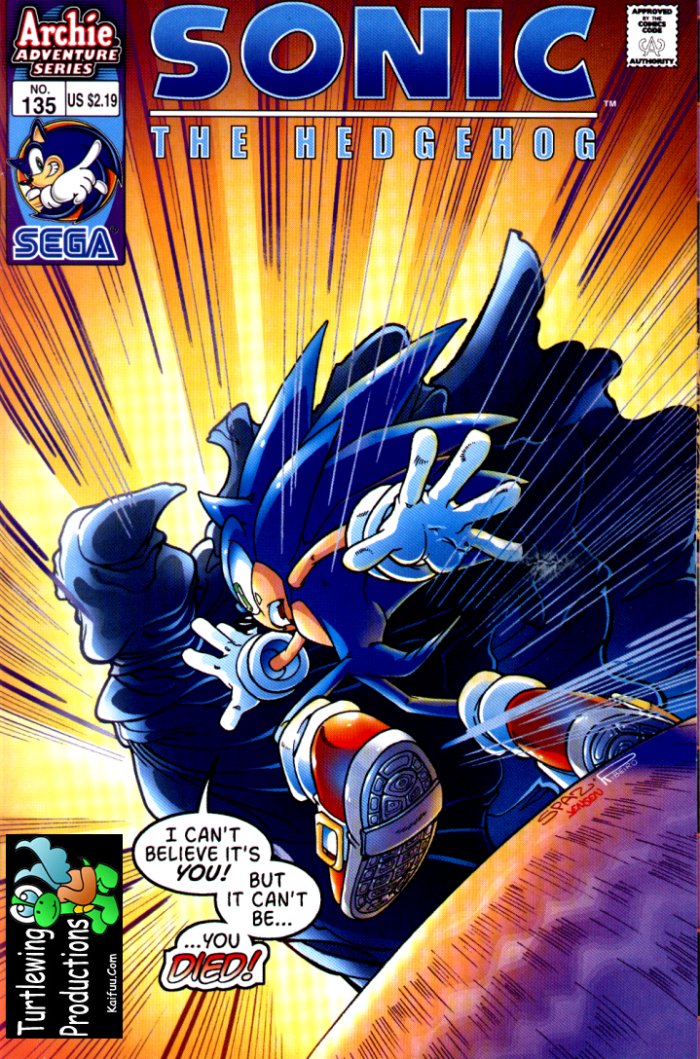 Sonic The Hedgehog (1993) Issue #135 - Page 1