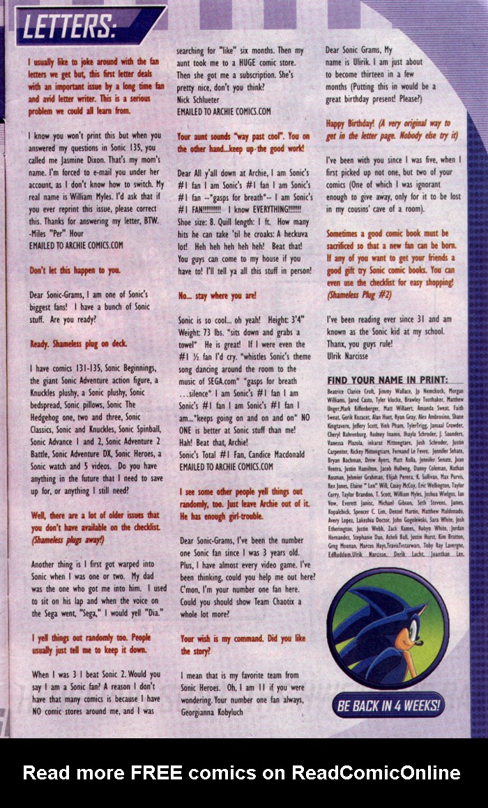 Sonic The Hedgehog (1993) Issue #138 - Page 29