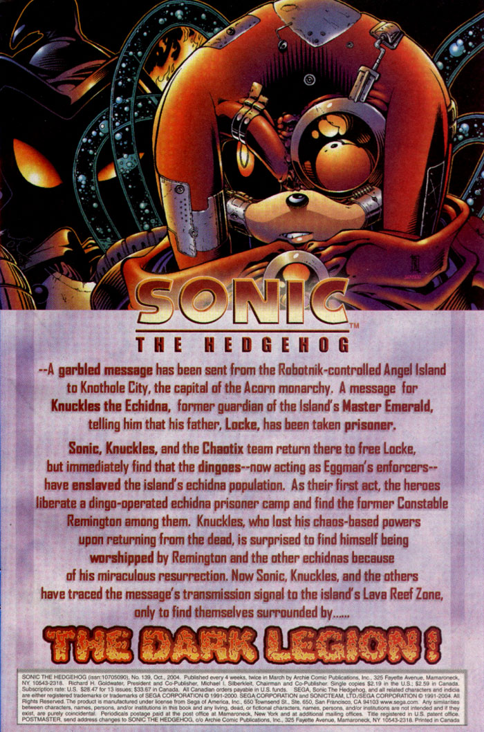 Sonic The Hedgehog (1993) Issue #139 - Page 2