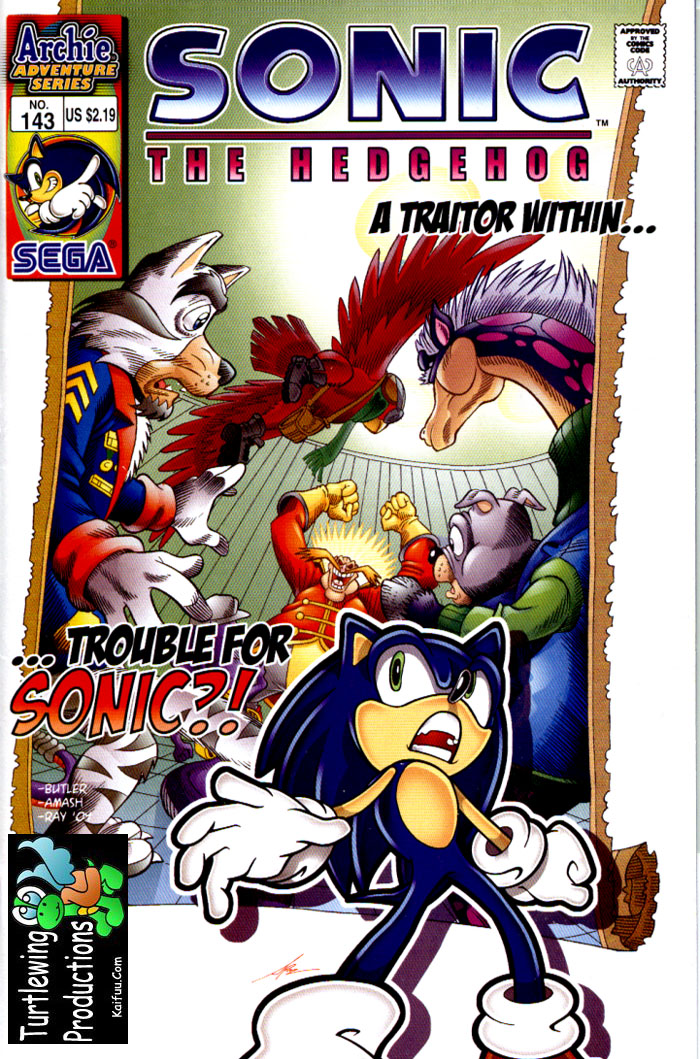 Sonic The Hedgehog (1993) Issue #143 - Page 1