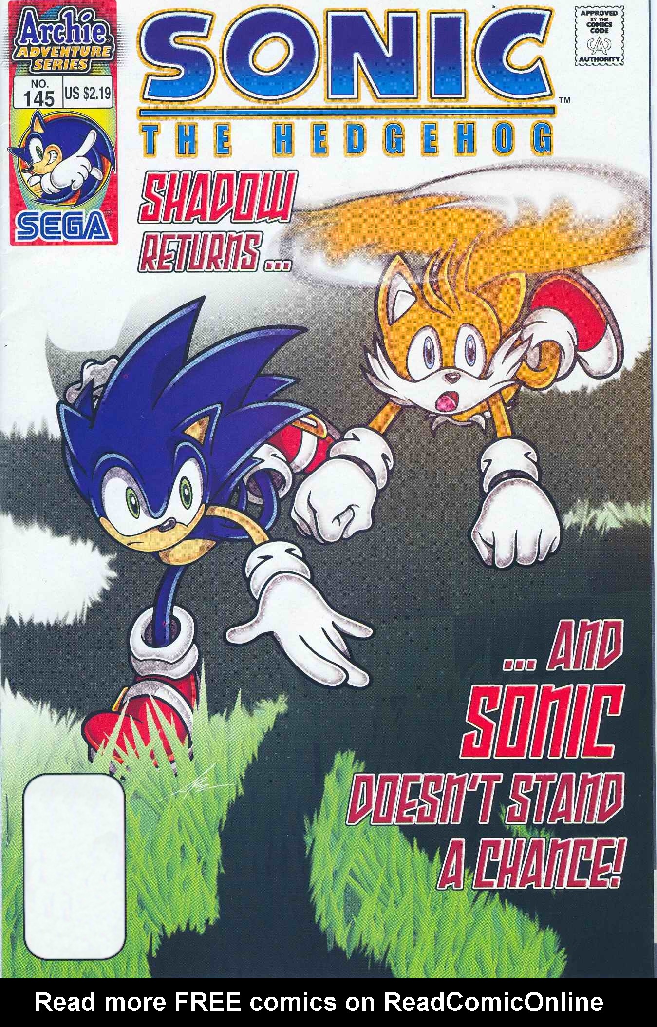 Sonic The Hedgehog (1993) Issue #145 - Page 1