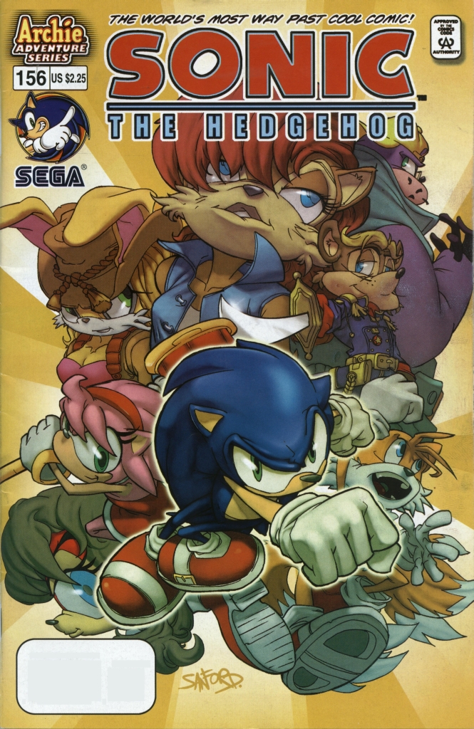 Sonic The Hedgehog (1993) Issue #156 - Page 1